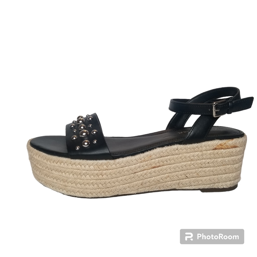 MARC FISHER Joyce Espadrille Platform Sandal NWOT